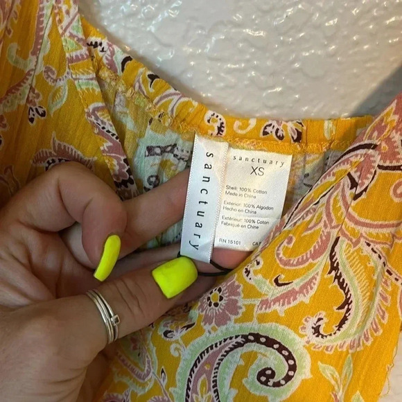 Sanctuary Paisley Cover-Up Midi Dress - Picture 4 of 4